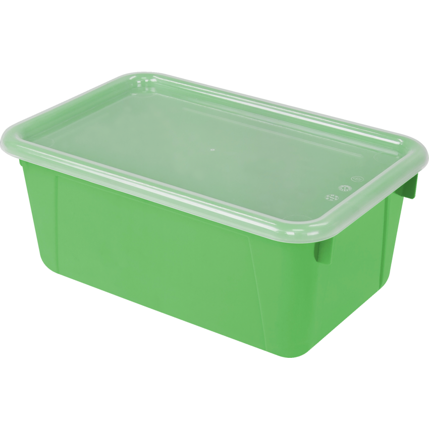 Storex® Small Cubby Bins Green