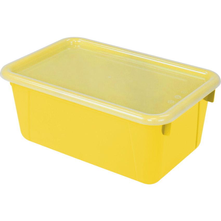 Storex® Small Cubby Bins Yellow