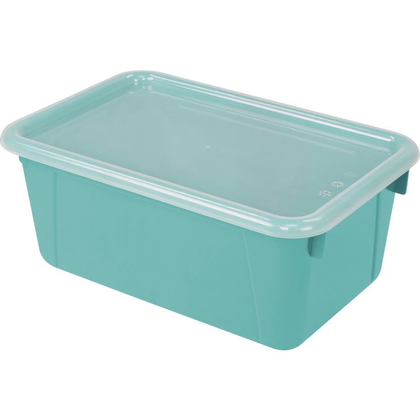 Storex® Small Cubby Bins Teal