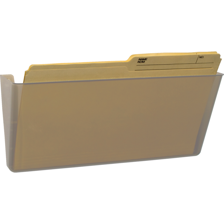 Storex® Unbreakable Wall Pocket Legal Clear
