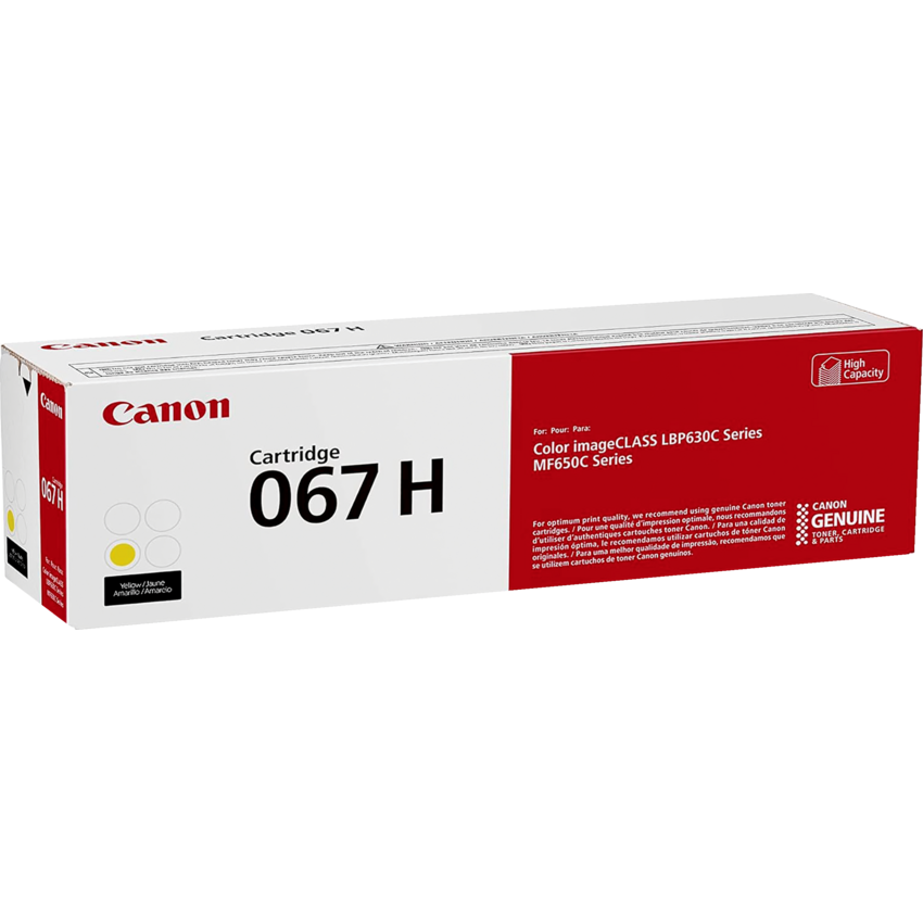 Canon Laser Cartridge #067 High Yield Yellow