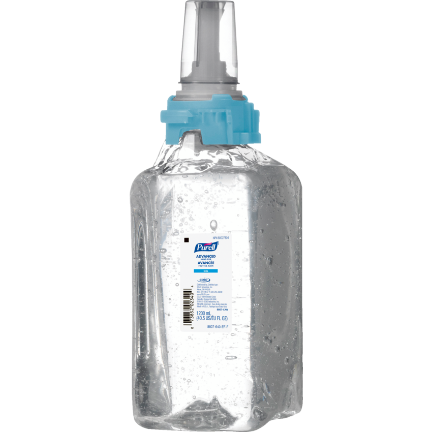 Purell® ADX-12™ Manual Hand Sanitizer Dispenser Refill 1.2 L 3 bottle/ctn