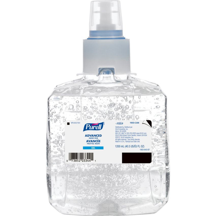 Purell® LTX™ Advanced Hand Rub Refills 1.2 L 2 bottles/ctn