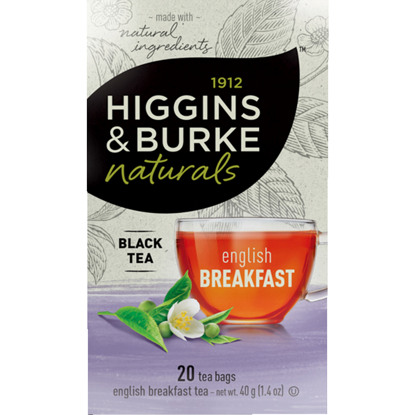 Higgins & Burke Specialty Tea English Breakfast 20/box