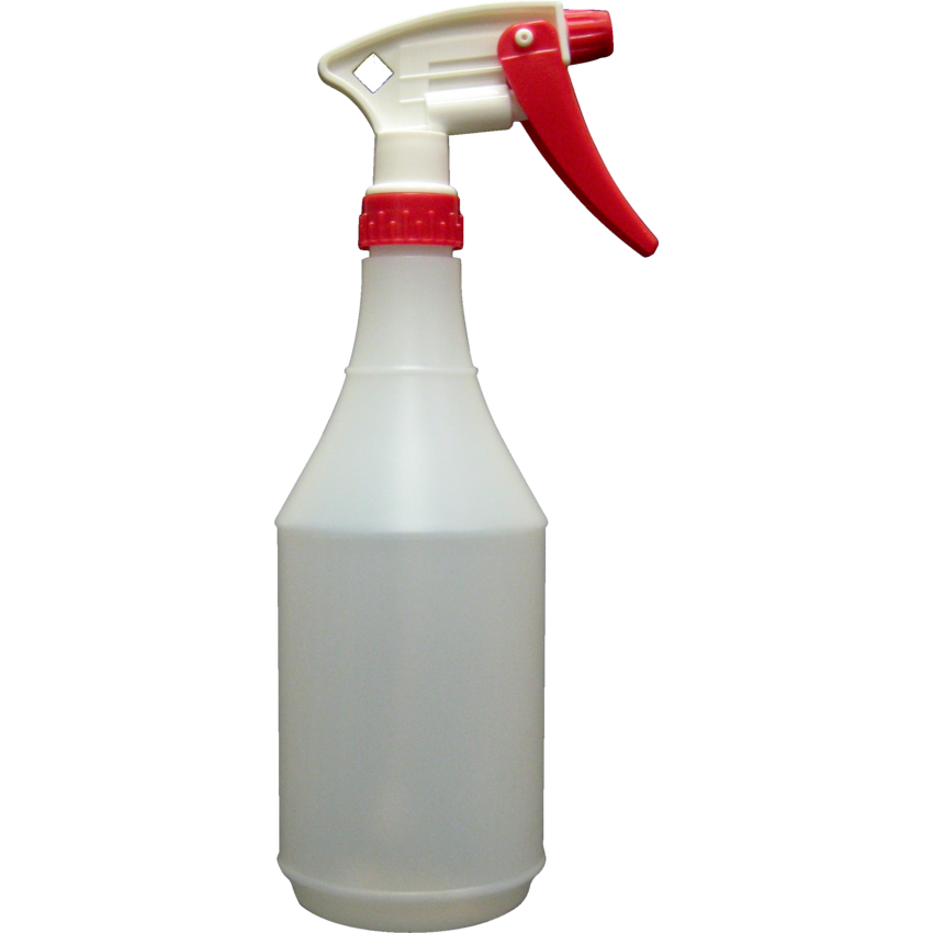 Advantage Maintenance Plastic Water Bottle with Sprayer 24 oz