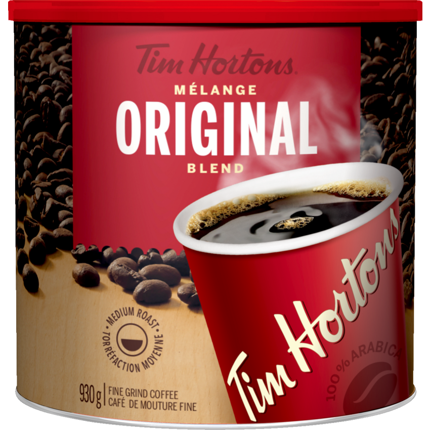 Tim Hortons® Premium Fine Ground Coffee Original Blend 930 g