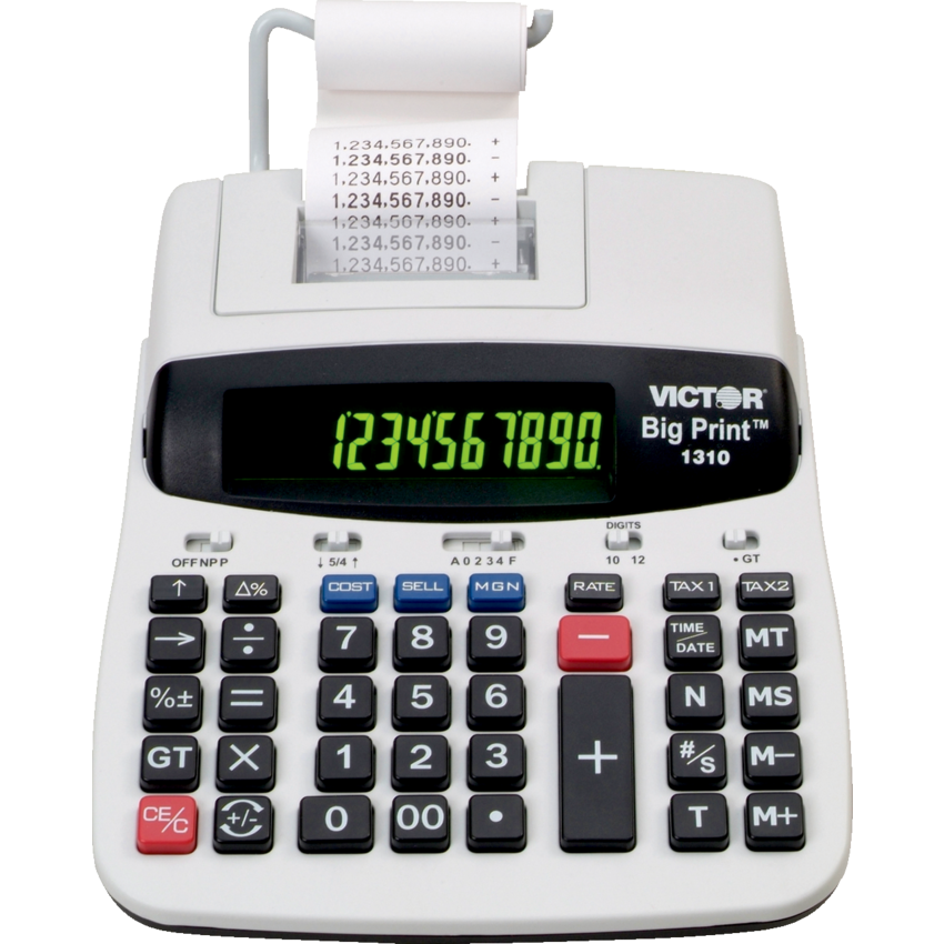 Victor® Big Print™ 1310 Thermal Printing Calculator