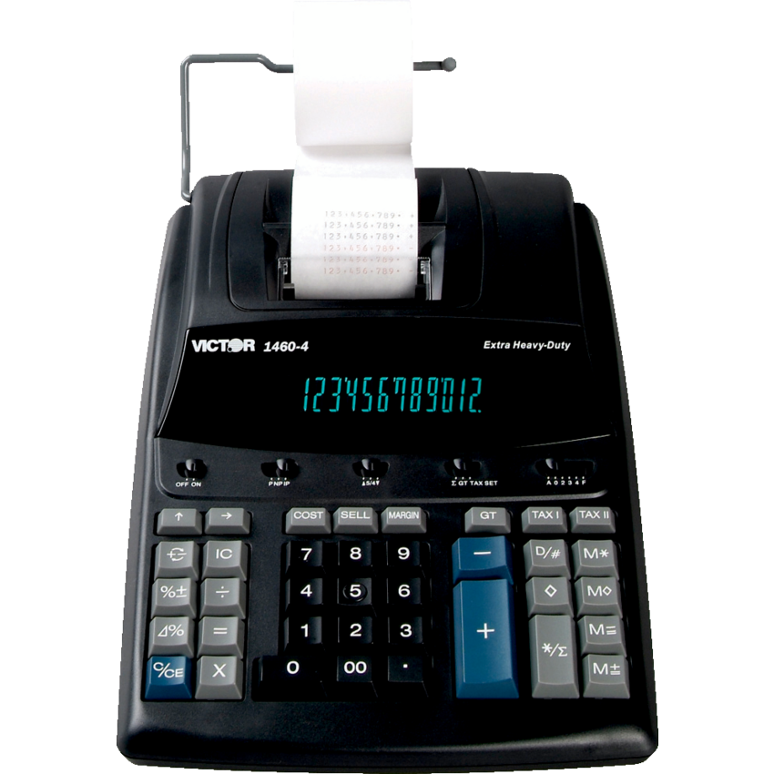 Victor® 1460-4 Extra Heavy Duty Desktop Printing Calculator