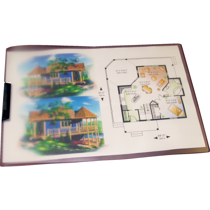 VLB FileMode Presentation Cover 11" x 17" Clear