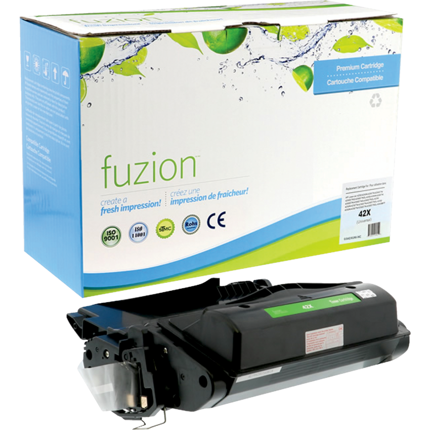 fuzion™ Compatible Laser Cartridges Universal (HP 42X) High Yield Black