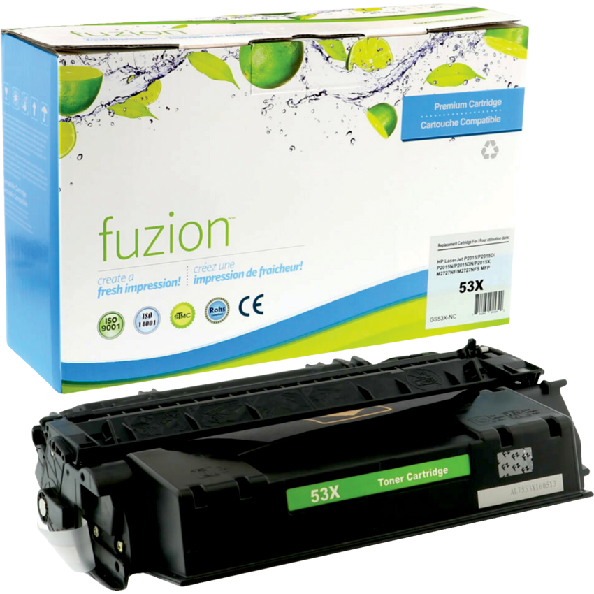 fuzion™ Compatible Laser Cartridges High Yield (HP 53X) Black