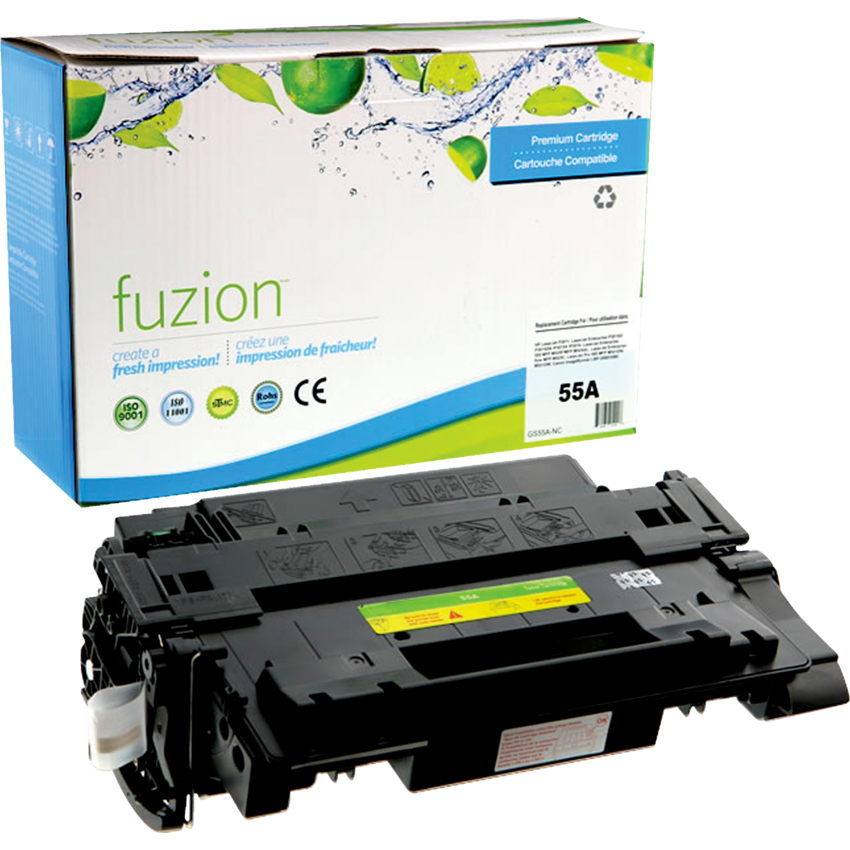 fuzion™ Compatible Laser Cartridges (HP CE255A) Black