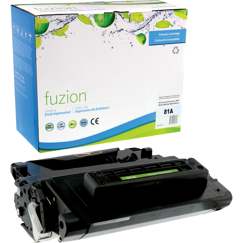 fuzion™ Compatible Laser Cartridges (HP OEM# 81A) Black