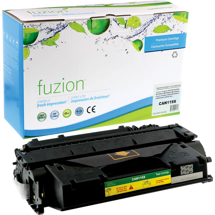 fuzion™ Compatible Laser Cartridge (Canon 3480B001,119II) Black