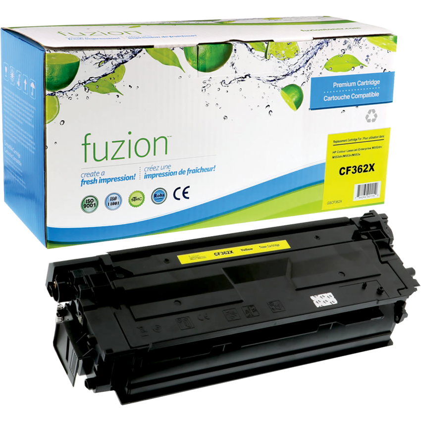 fuzion™ Compatible Laser Cartridge (HP CF362X) Yellow