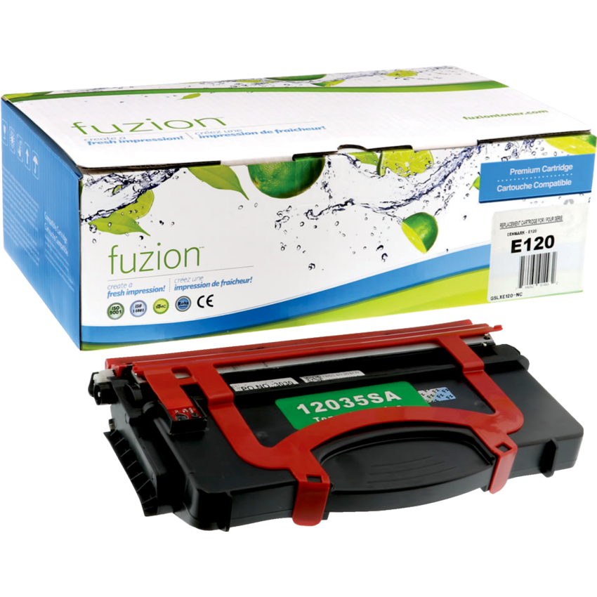 fuzion™ Compatible Laser Cartridges (Lexmark E120) Black