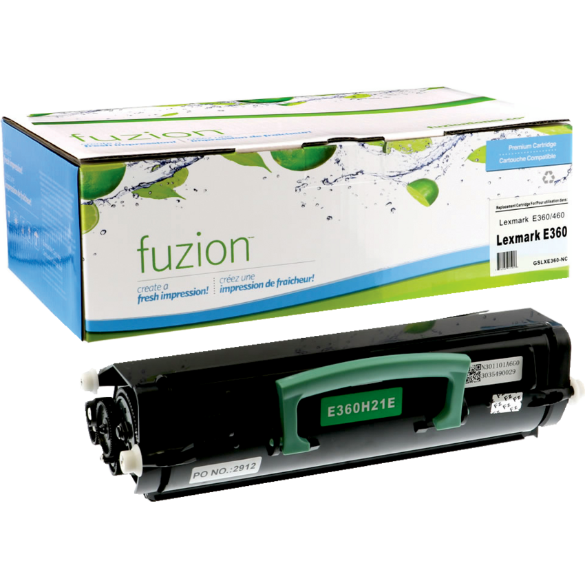 fuzion™ Compatible Laser Cartridges Lexmark (OEM# E360) Black
