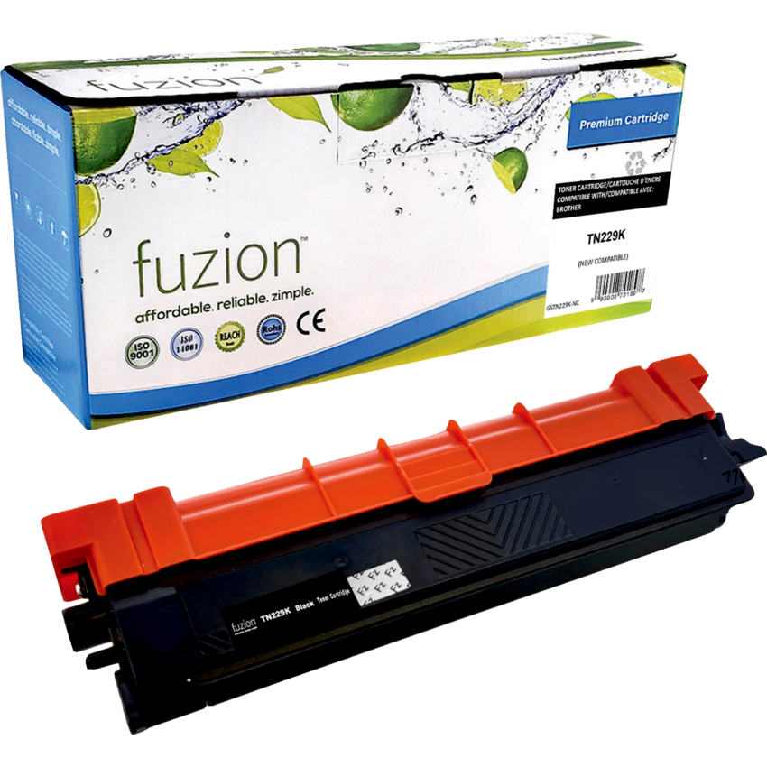fuzion™ Compatible Laser Cartridge (Brother TN229BK) Black