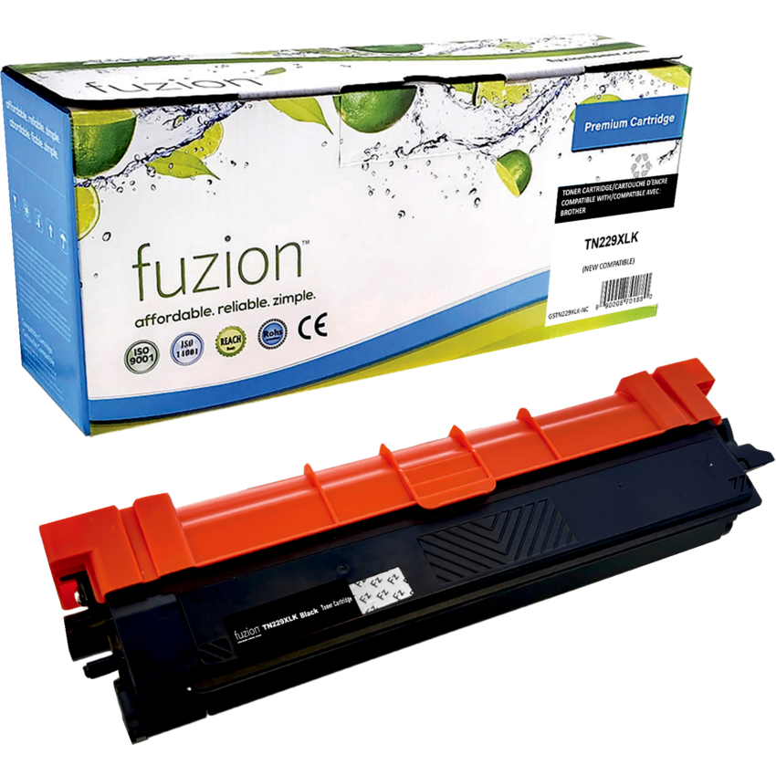 fuzion™ Compatible Laser Cartridge (Brother TN229XLK) Black