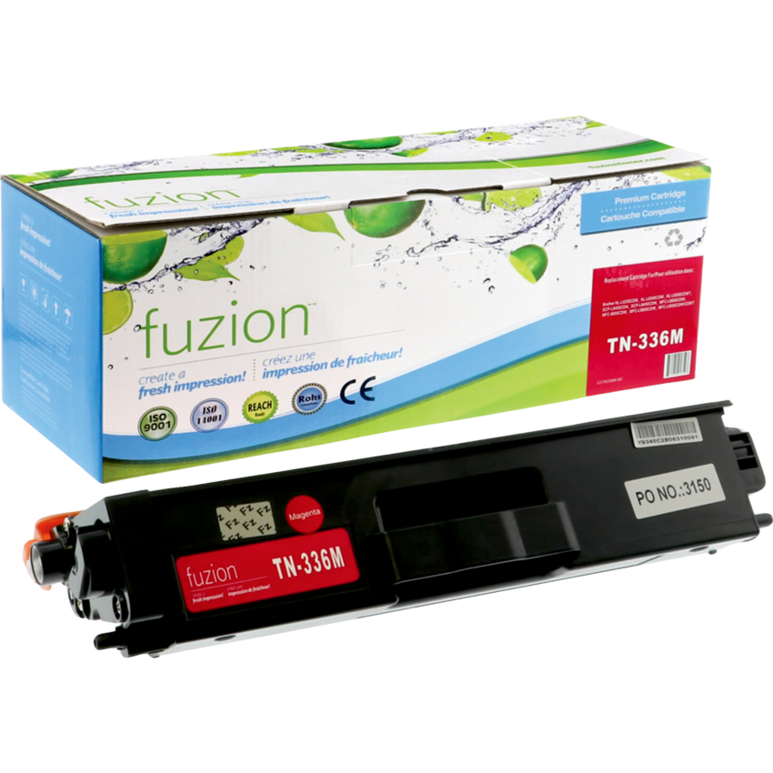 fuzion™ Compatible Laser Cartridges (Brother OEM# TN336M) High Yield Magenta
