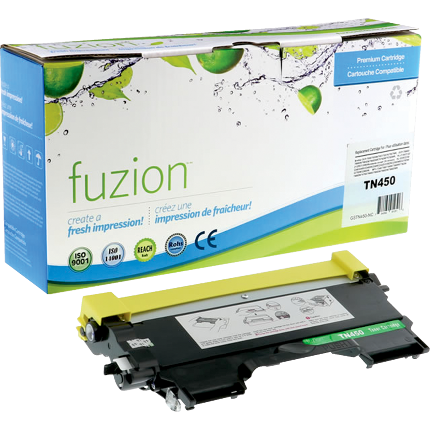 fuzion™ Compatible Laser Cartridges (Brother TN450) Black