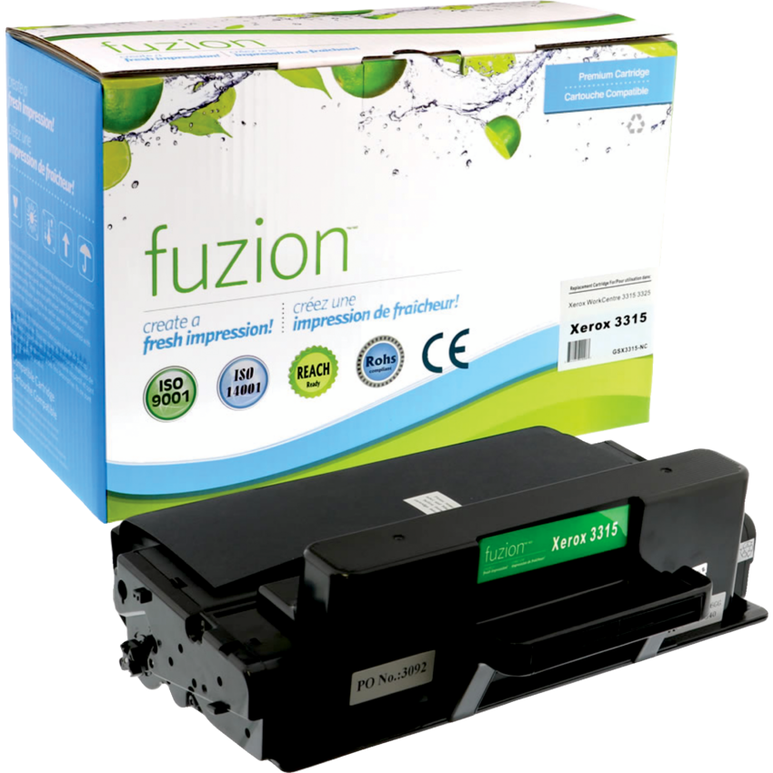 fuzion™ Compatible Laser Cartridges Xerox (OEM# 106R02311) Black