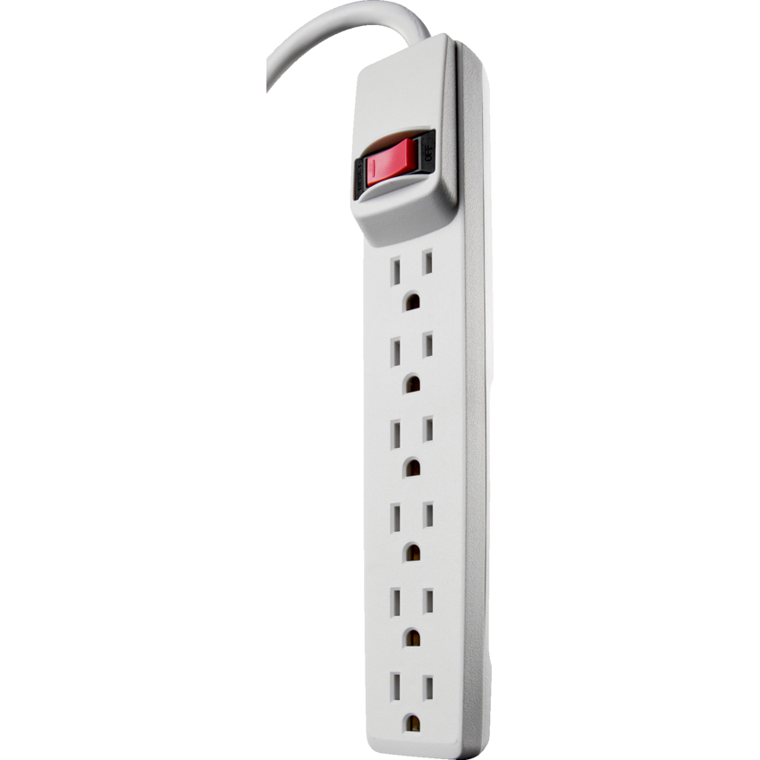 Woods® 6-Outlet Power Strip