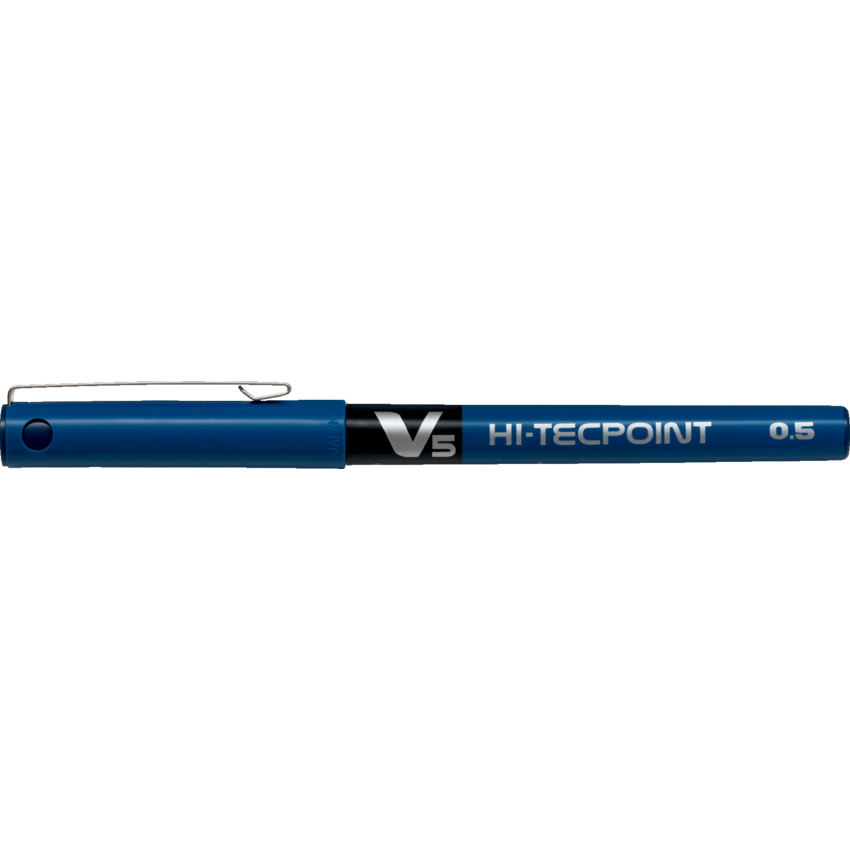 Pilot® Hi-Tecpoint V5 Roller Pen 0.5 mm Blue Black