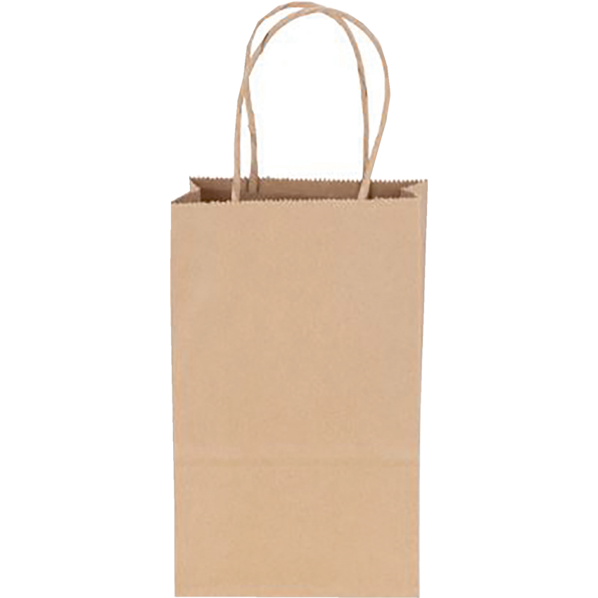 Duro® Paper Bags 5-1/4" W x 3-1//4" D x 8-3/8" H Kraft 250/cse