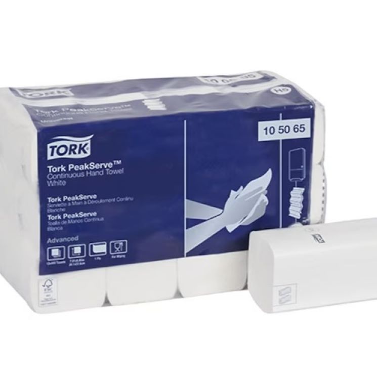 105065 - Tork Advanced Peak-Serve Continuous Hand Towel