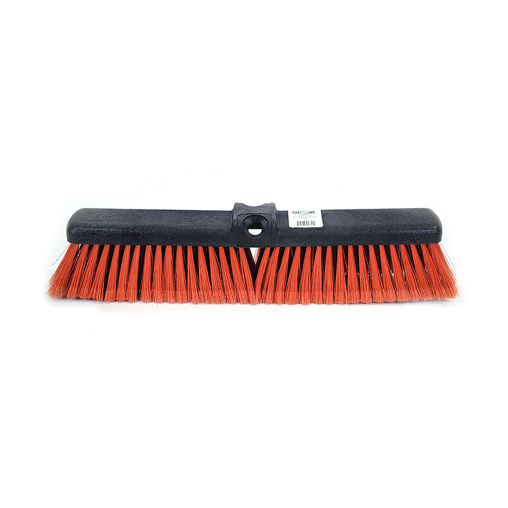 18 Inch Medium Plastic Block Push-broom - 18