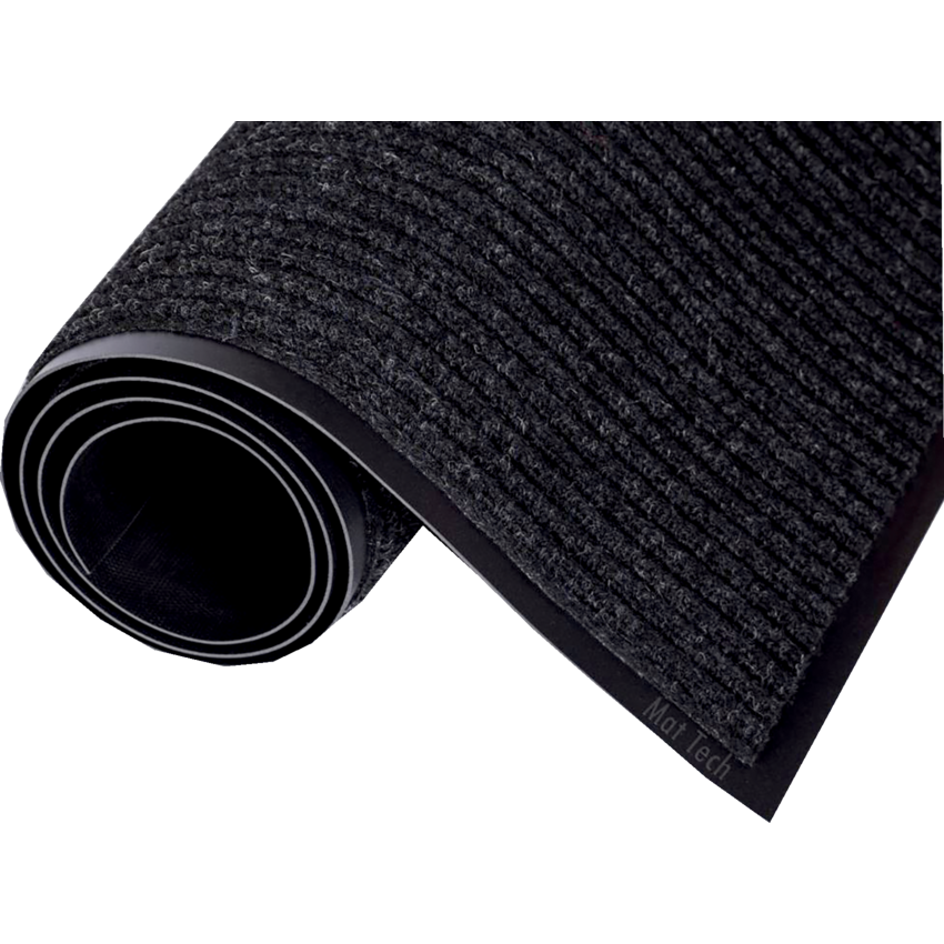 Mat Tech ProRib Ribbed Entrance Mat 5/16" 36" x 60" Charcoal