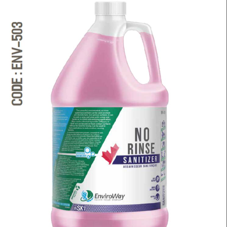 NO RINSE SANITIZER