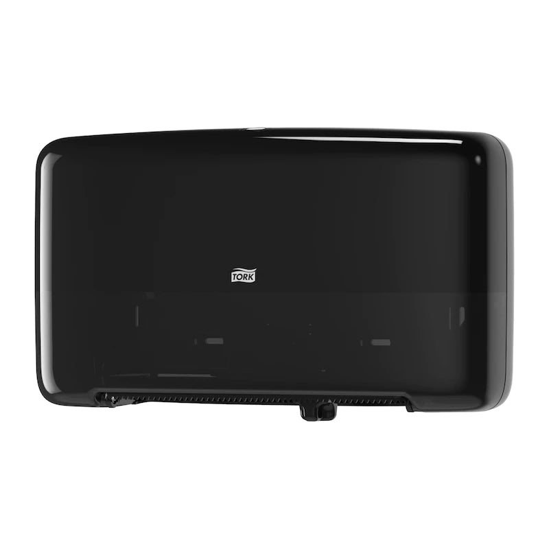 5555290 - Tork Twin Mini Jumbo Bath Tissue Roll Dispenser