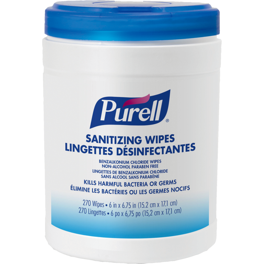 Purell® Hand Sanitizing Wipes 270/tub