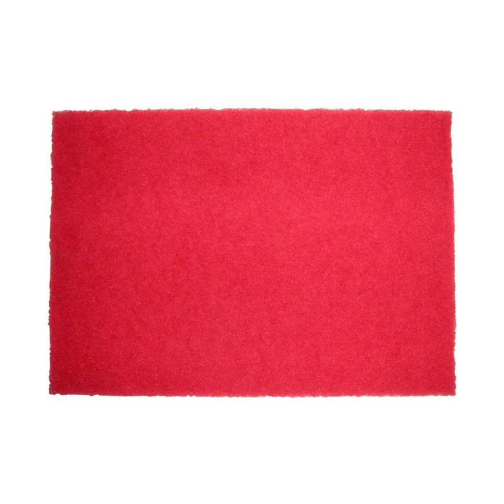 Red Buffing Rectangular Floor Pads