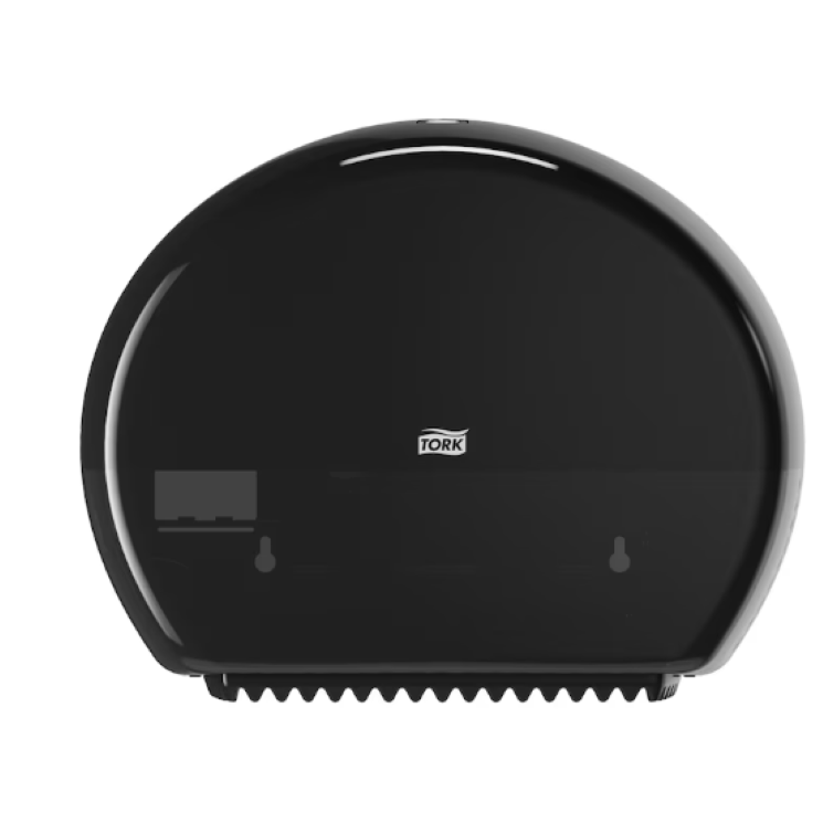 555028A - Tork Mini Jumbo Bath Tissue Roll Dispenser, with Reserve