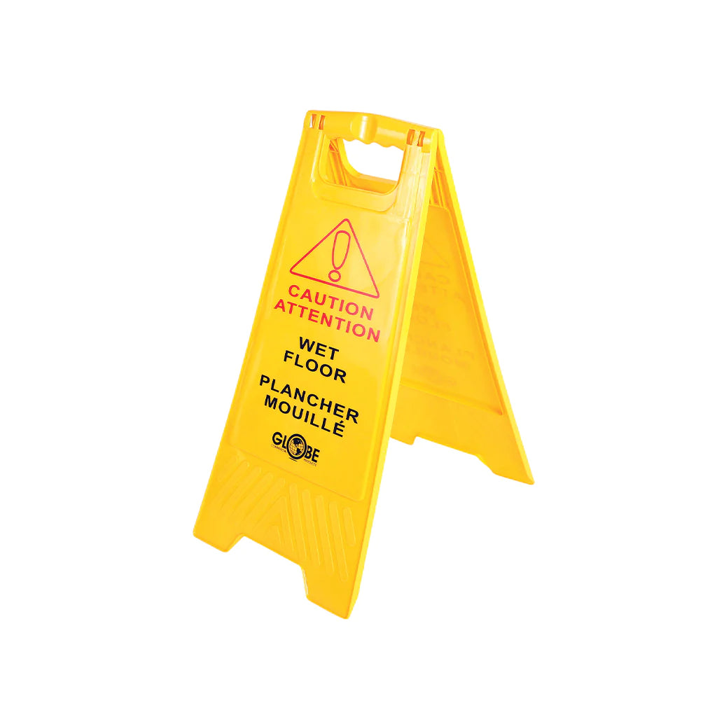 Wet Floor Sign English-French - 11.75